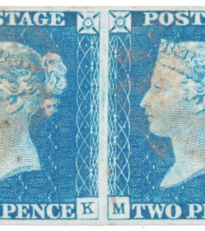 1840 Two Pence Blue Stamp