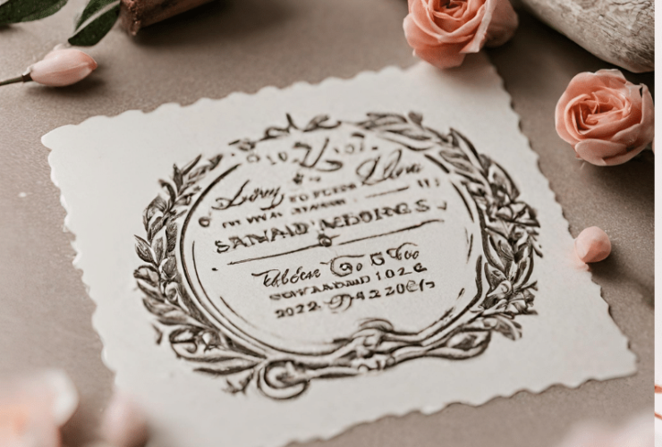 custom postage stamps for wedding