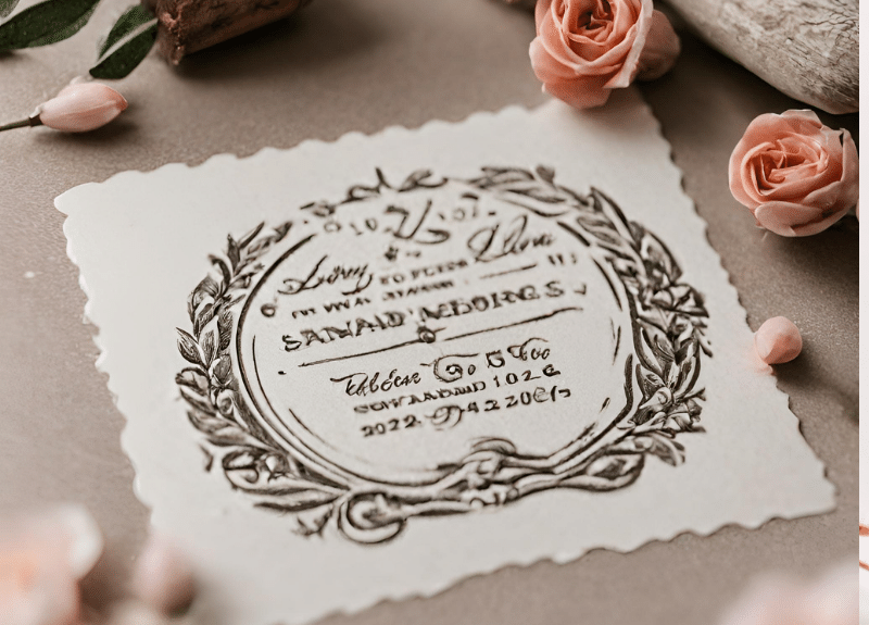 custom postage stamps for wedding