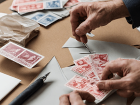 how to remove stamp from envelope